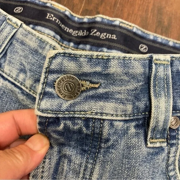ERMENEGILDO ZEGNA MENS JEANS relaxed fit size 36 Y2k 90s